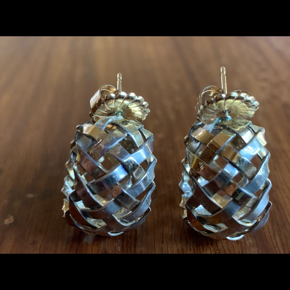 Basketweave Earrings